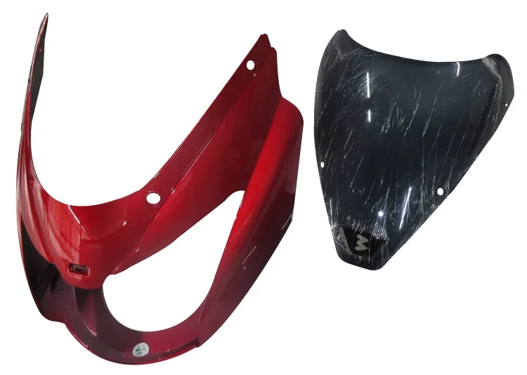 Head Light Visor/mask-bajaj Pulsar Dtsi N/m Red