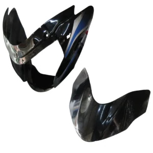 Head Light Visor/mask-bajaj Xcd 135cc Black (blue Stk)