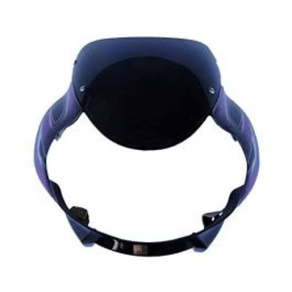 Head Light Visor Mask Compatible For Bajaj Discover Dts-i 125cc Bk-purple