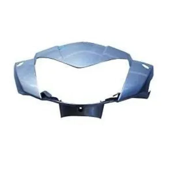 Head Light Visor Mask Compatible For Hero Pleasure N/m (t-2) Silver
