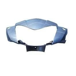 Head Light Visor Mask Compatible For Hero Pleasure N/m (t-2) Silver