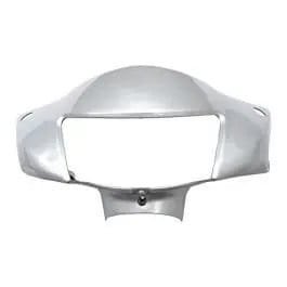 Head Light Visor Mask Compatible For Hero Pleasure Silver