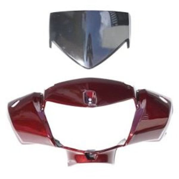 Head Light Visor Mask Compatible For Honda Activa 125cc W.red