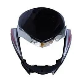Head Light Visor Mask Compatible For Honda Shne Dx With Garnish Black