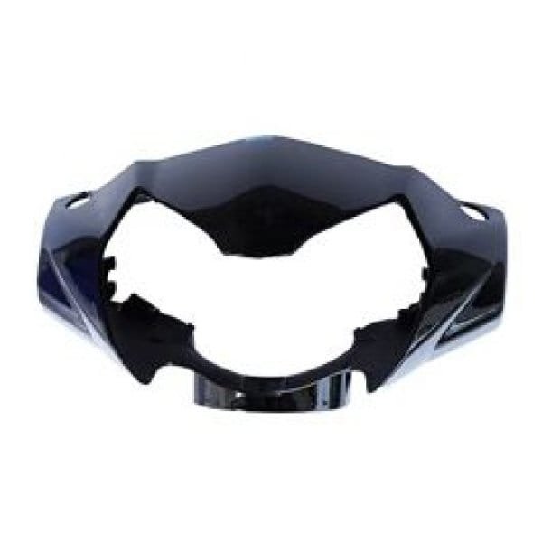 Head Light Visor Mask Compatible For Tvs Wego Black