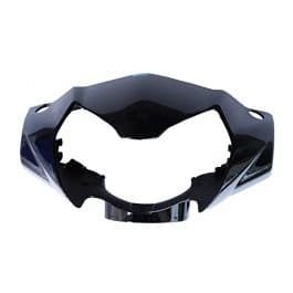 Head Light Visor Mask Compatible For Tvs Wego Black