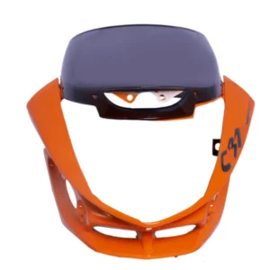 Head Light Visor/mask-hero Cbz Xtreme Orange