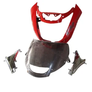 Head Light Visor/mask-hero Cbz Xtreme Sport Red