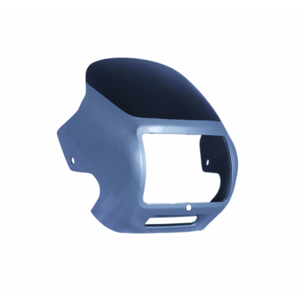 Head Light Visor/mask-hero Cd Deluxe (splendor Type) Silver