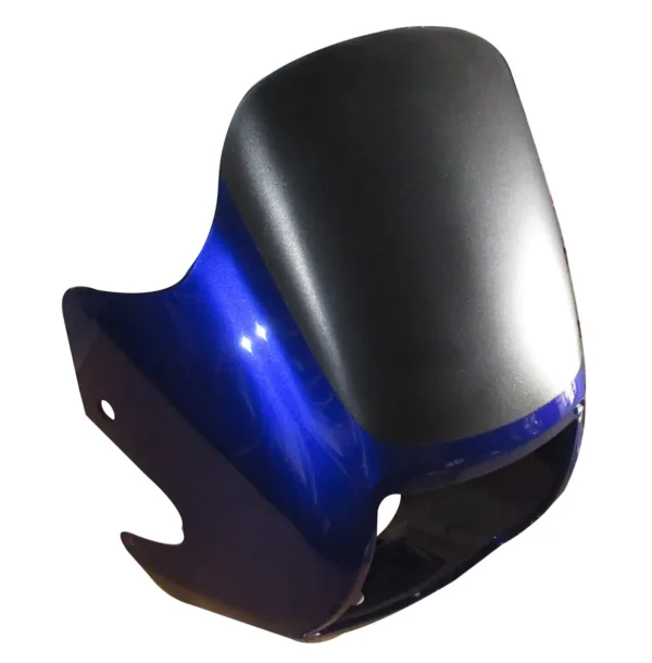 Head Light Visor/mask-hero Cd Deluxe (splendor Type) T Blue
