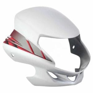 Head Light Visor/mask-hero Hf Deluxe (type-3) Silver