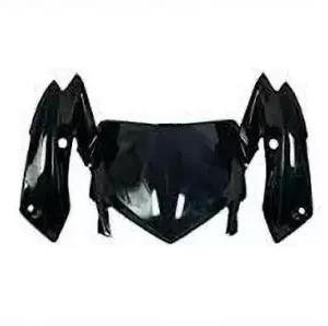 Head Light Visor/mask-hero Hunk Panther Black