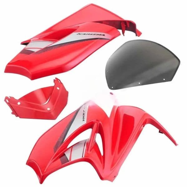 Head Light Visor/mask-hero Karizma-r Sports Red