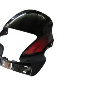 Head Light Visor/mask-hero Passion Plus Black (red Stk)