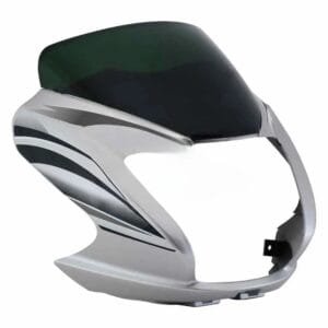 Head Light Visor/mask-hero Passion Pro Type 3 Silver