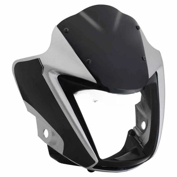 Head Light Visor/mask-hero Splendor I-smart Silver-grey Bike