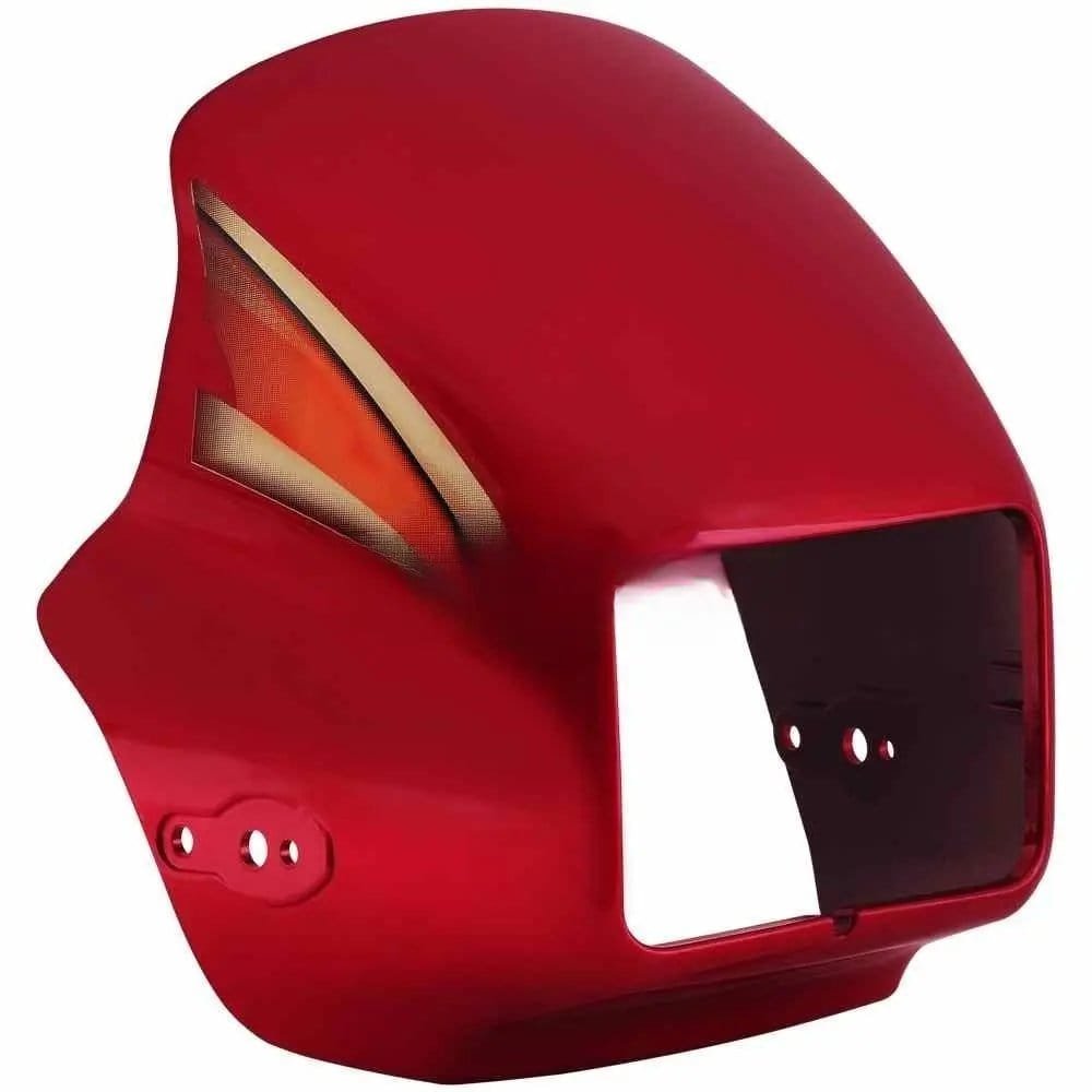 Head Light Visor/mask-hero Splendor Pro (new Graphics) Red