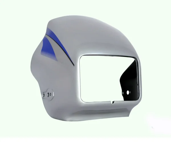 Head Light Visor/mask-hero Splendor Pro Silver - Buy Online at Best ...