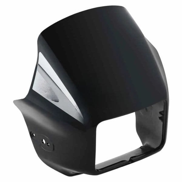 Head Light Visor/mask-hero Splendor /splendor Plus Latest Black (silver Stk)