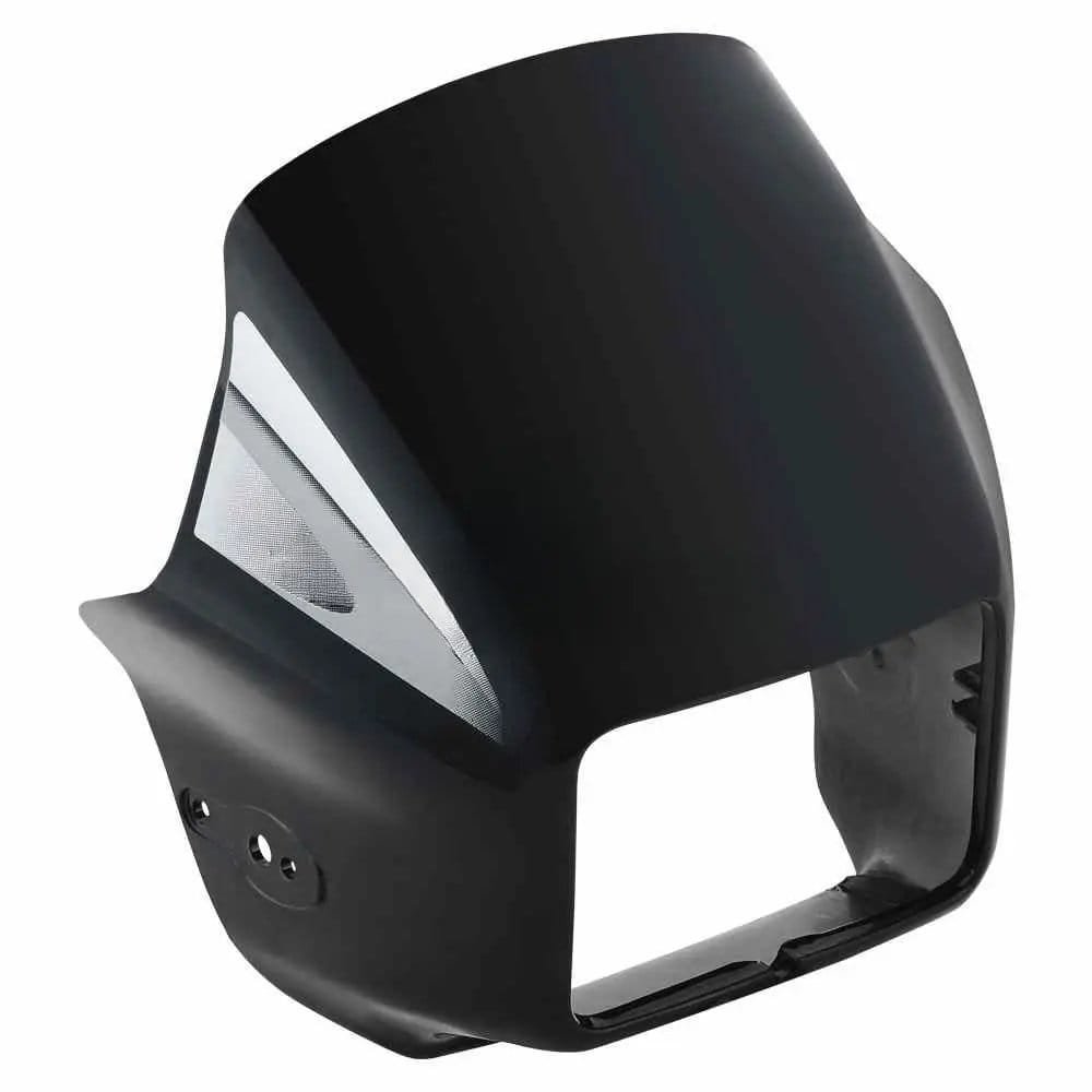 Head Light Visor/mask-hero Splendor /splendor Plus Latest Black (silver Stk)