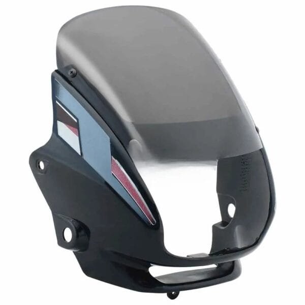 Head Light Visor/mask-hero Super Splendor Latest Black (grey Stk)