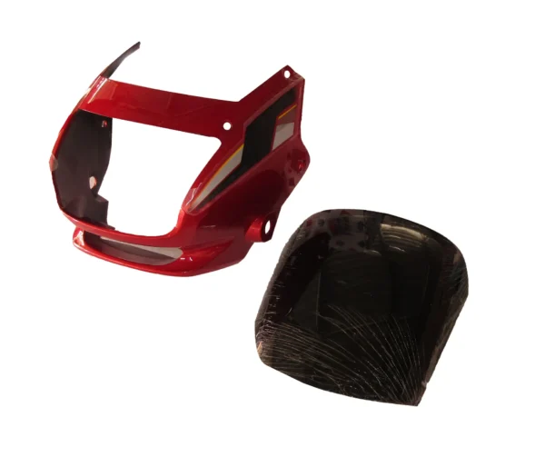 Head Light Visor/mask-hero Super Splendor Latest Red