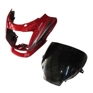 Head Light Visor/mask-hero Super Splendor Latest (type 2) Red