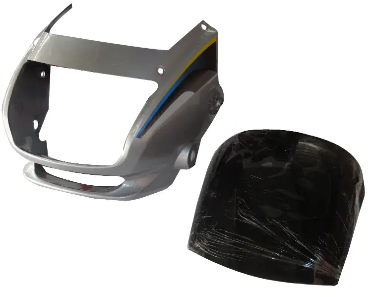 Head Light Visor/mask-hero Super Splendor Silver