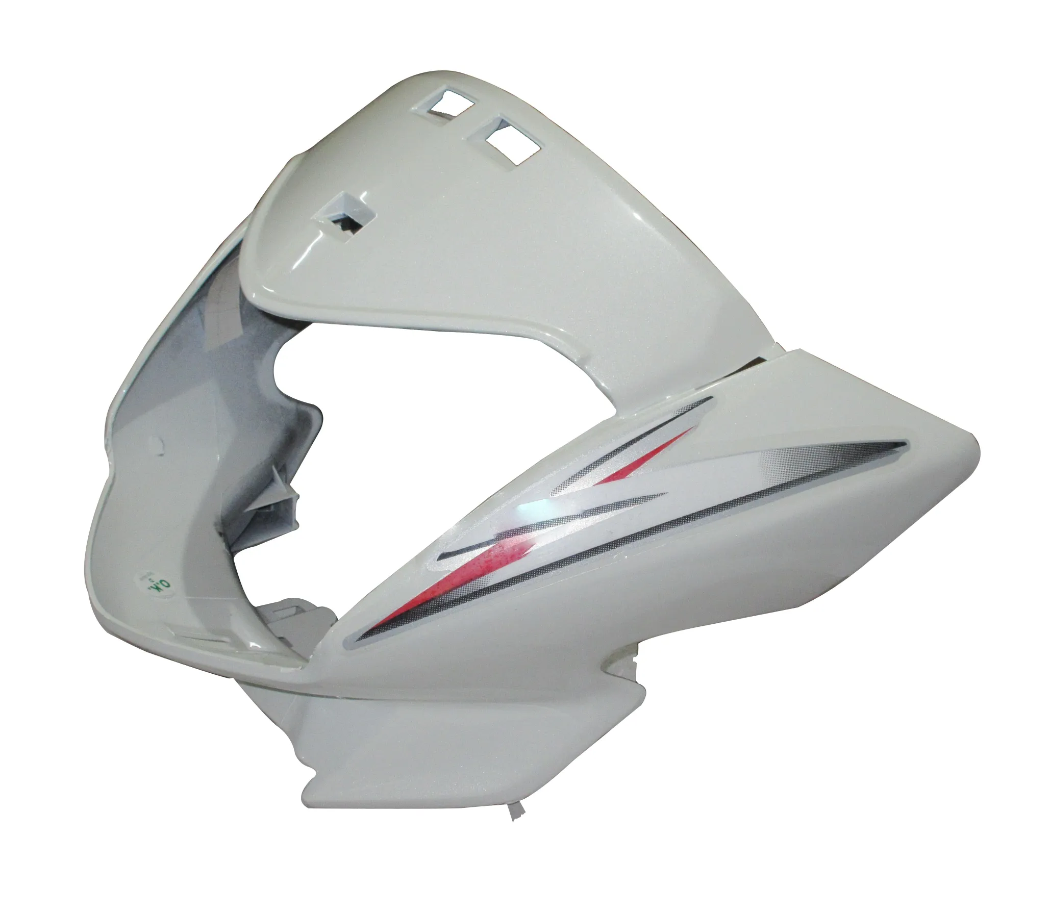 Head Light Visor/mask-honda Cb Shine Deluxe Pearl White