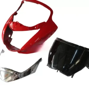 Head Light Visor/mask-honda Cb Unicorn Sport Red