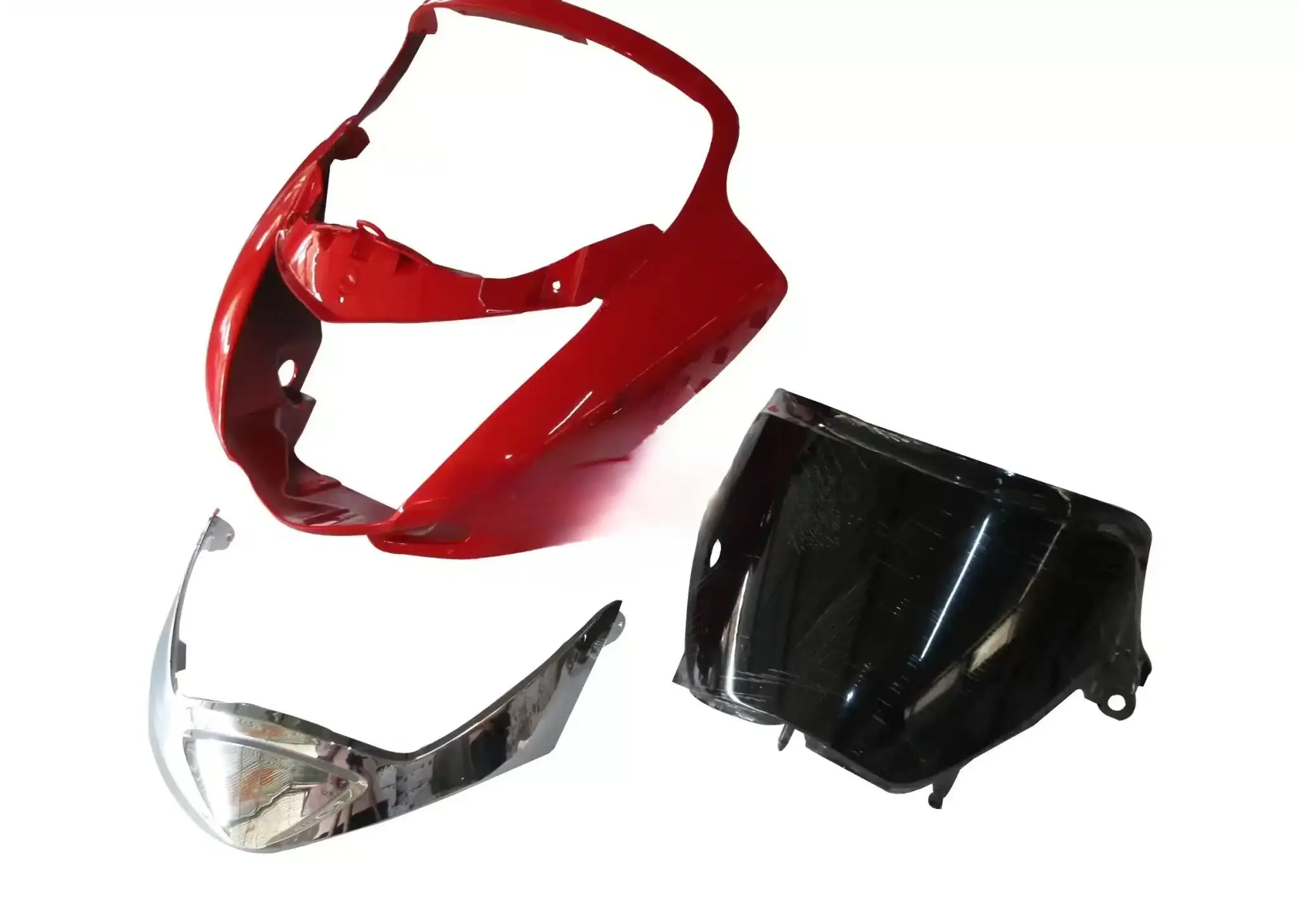 Head Light Visor/mask-honda Cb Unicorn Sport Red