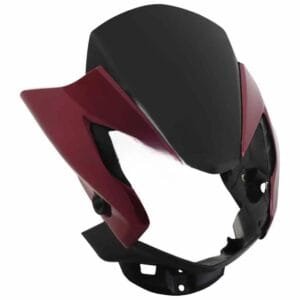 Head Light Visor/mask-honda Livo (imperial Red)