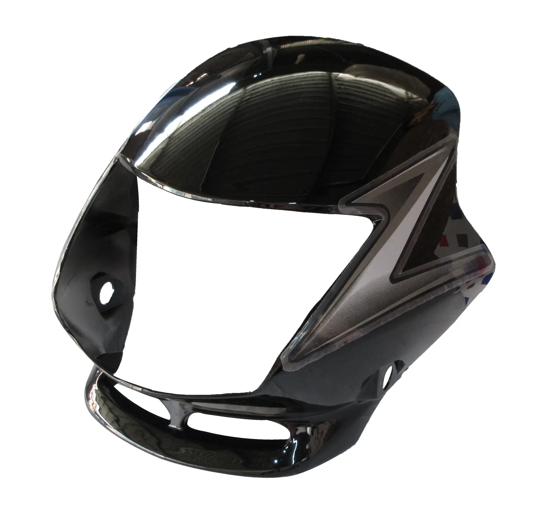 Head Light Visor/mask-honda Shine Latest Black (grey Stk)
