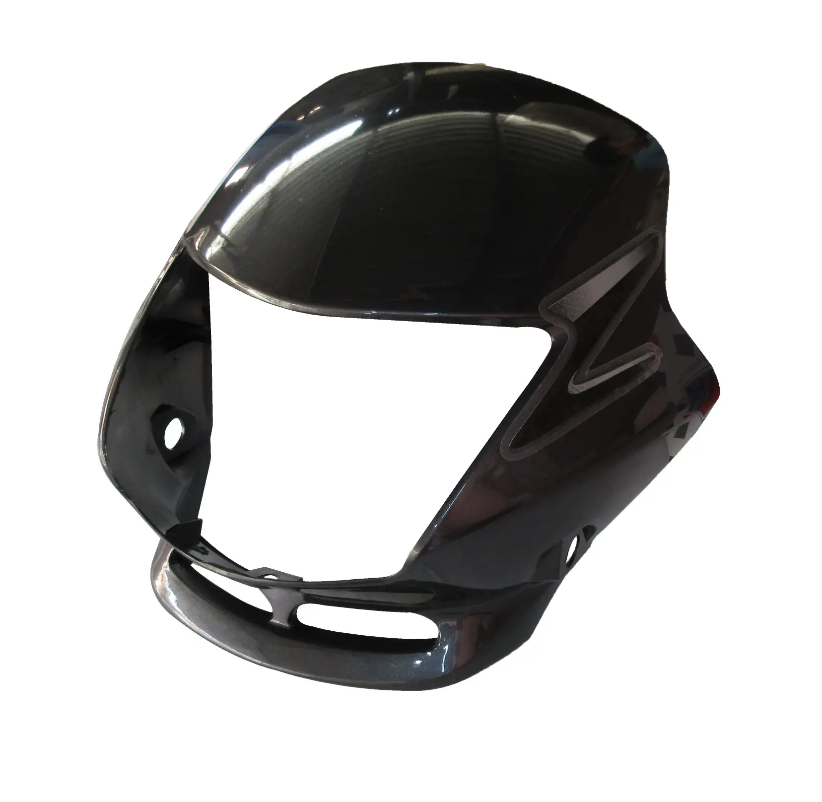 Head Light Visor/mask-honda Shine N/m Grey