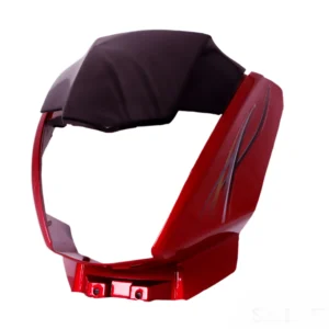 Head Light Visor/mask-mahindra Centuro Red