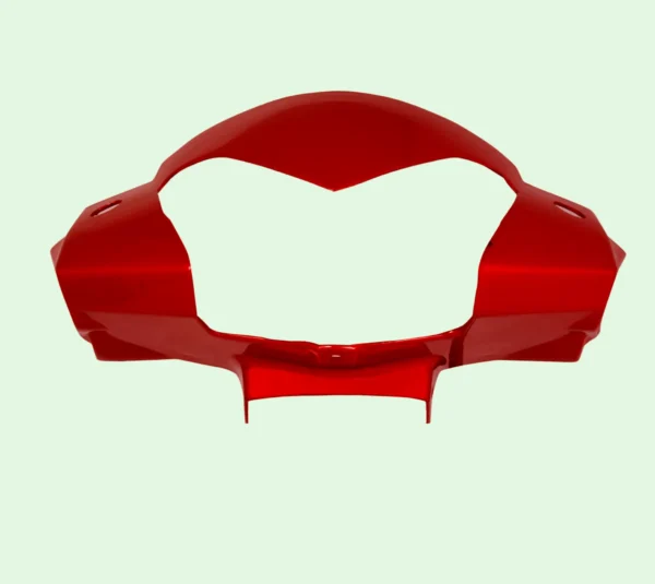 Head Light Visor/mask-mahindra Gusto Red