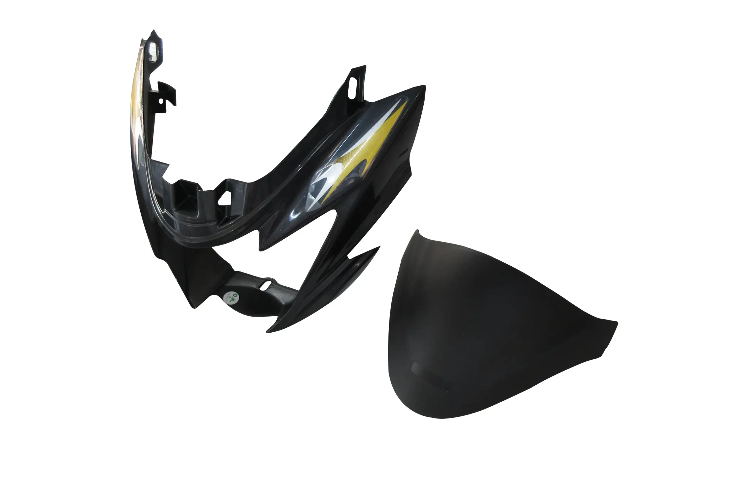 Head Light Visor/mask-suzuki Hayate Grey