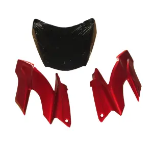 Head Light Visor/mask-tvs Apache Rtr 160/180cc N/m Red