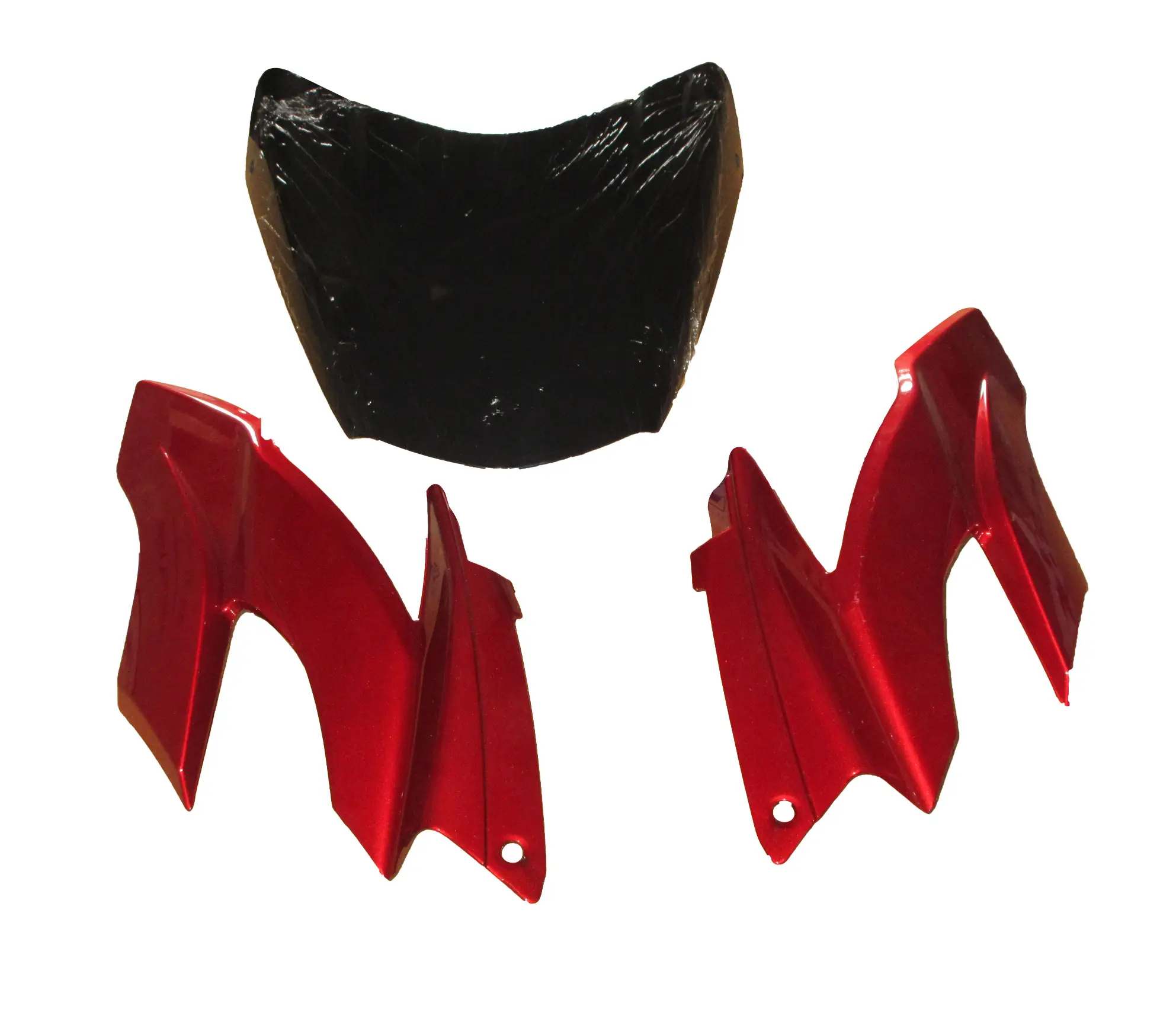 Head Light Visor/mask-tvs Apache Rtr 160/180cc N/m Red