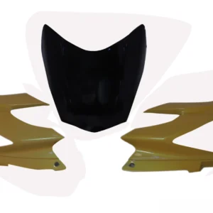 Head Light Visor/mask-tvs Apache Rtr 160/180cc N/m Yellow