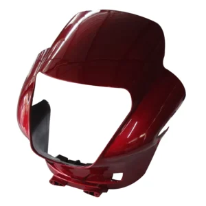 Head Light Visor/mask-tvs Centra Red