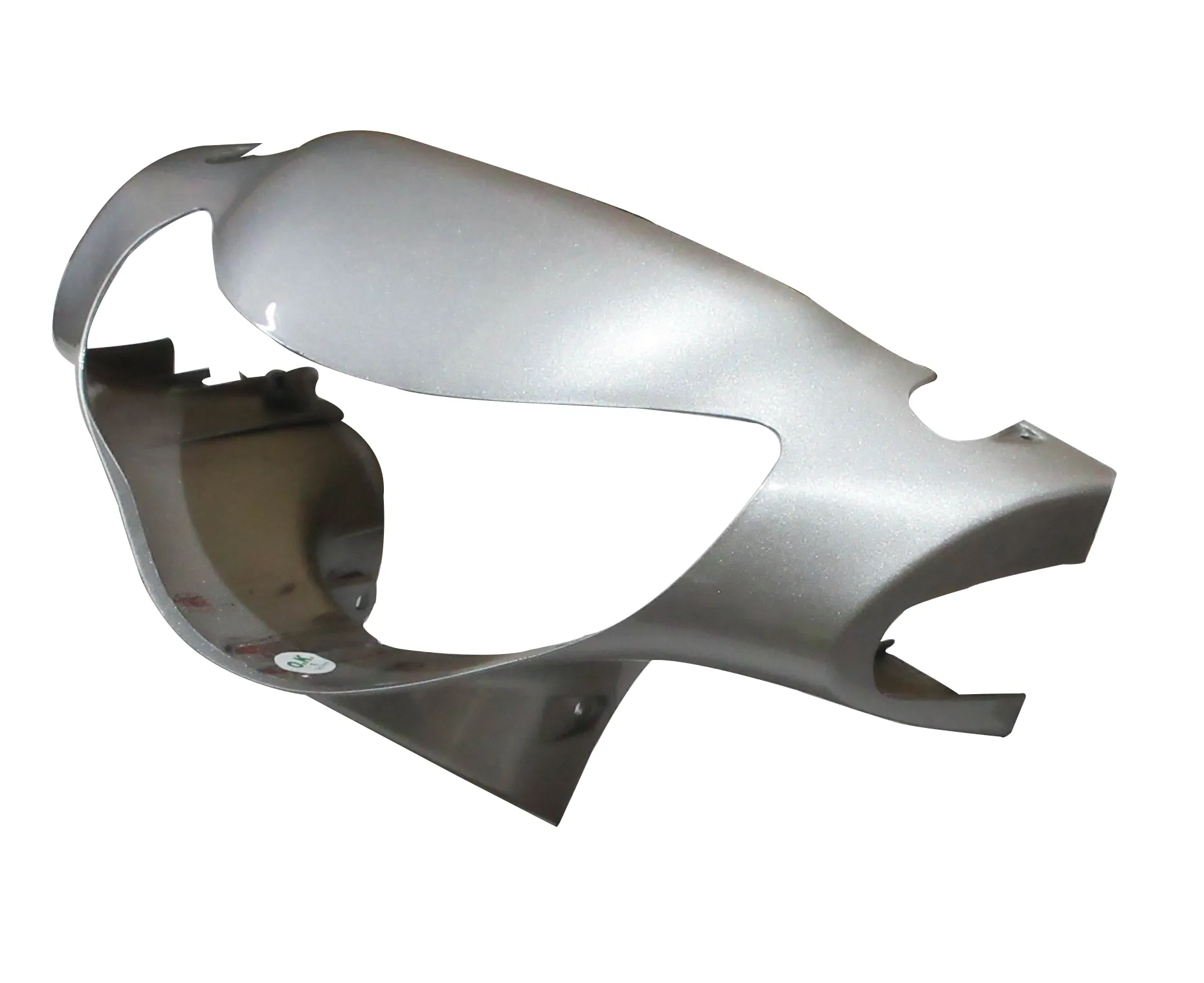 Head Light Visor/mask-tvs Pep Plus Silver