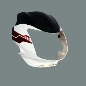 Head Light Visor/mask-tvs Phoenix 125cc White