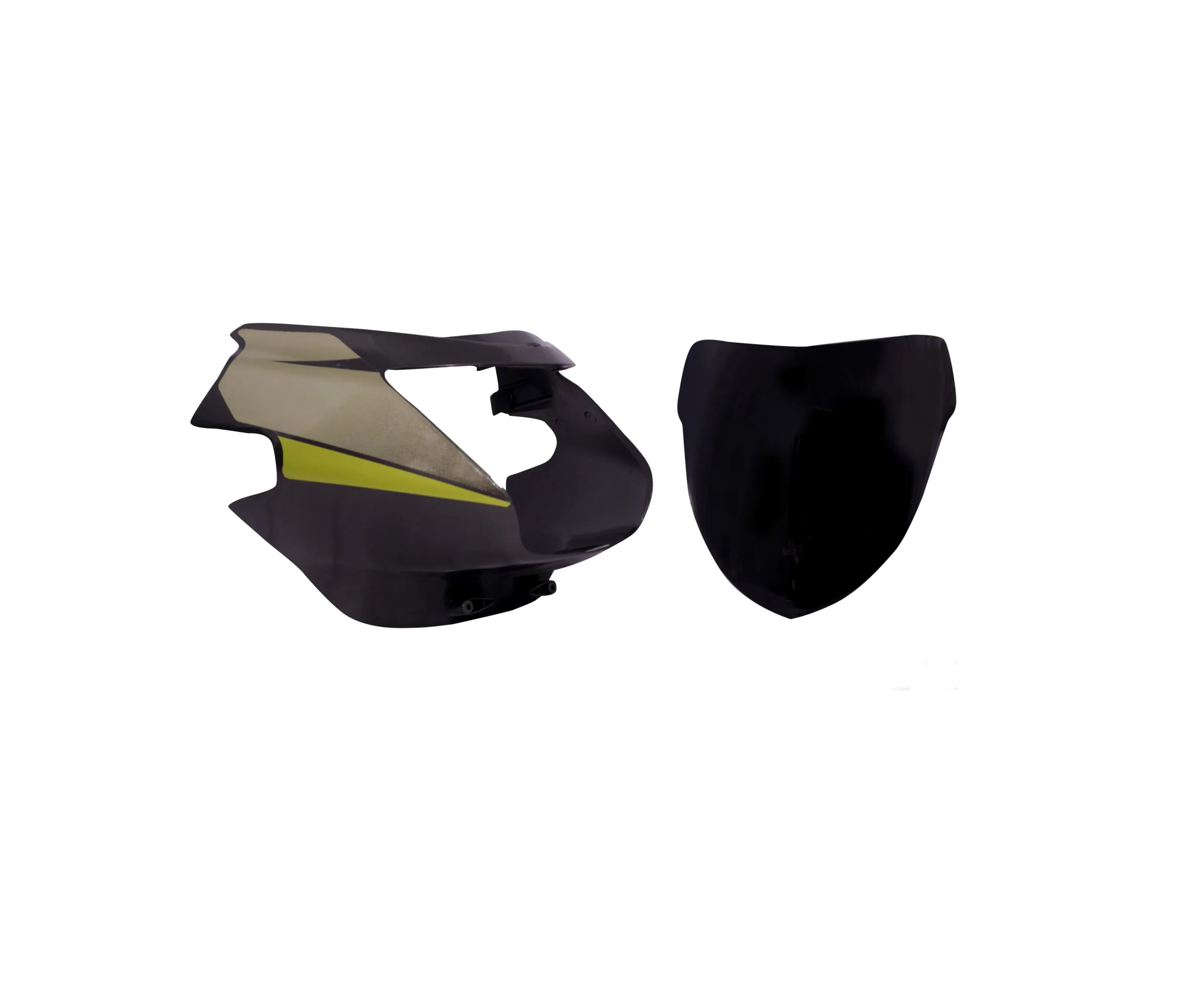 Head Light Visor/mask-tvs Star City Grey