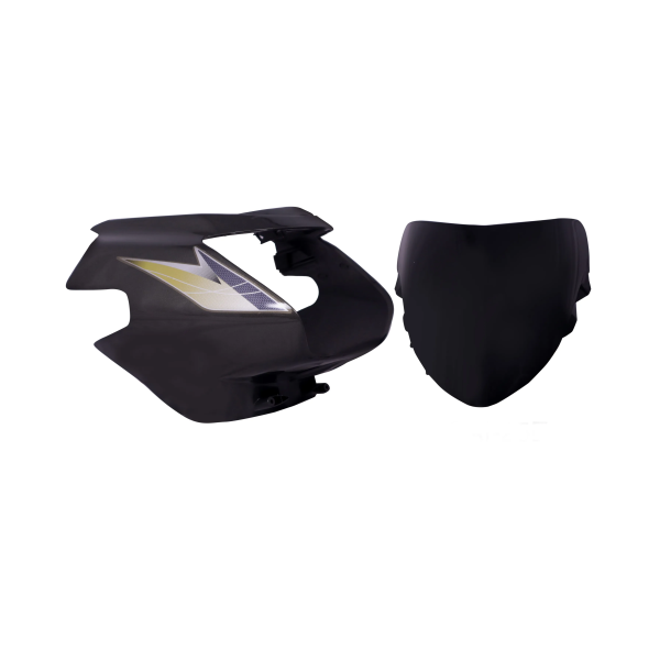 Head Light Visor/mask-tvs Star City N/m Grey