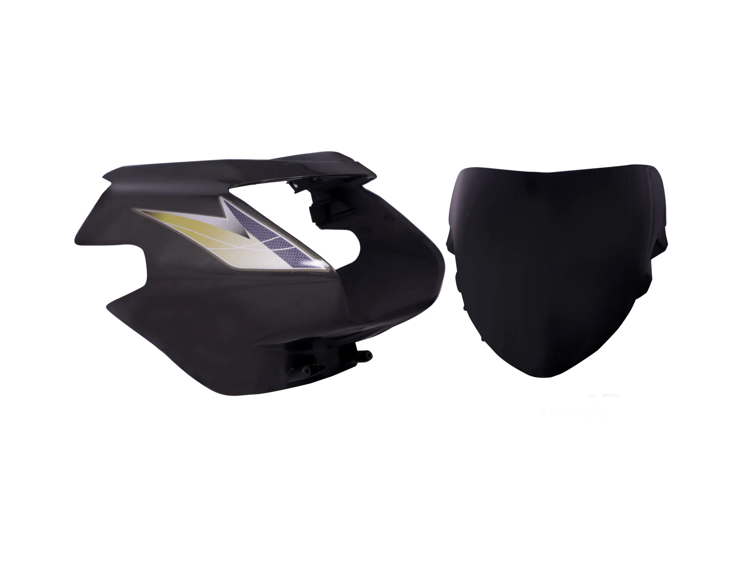 Head Light Visor/mask-tvs Star City N/m Grey