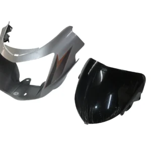 Head Light Visor/mask-tvs Star City N/m Silver