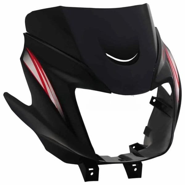 Head Light Visor/mask-tvs Star City Plus Latest Black