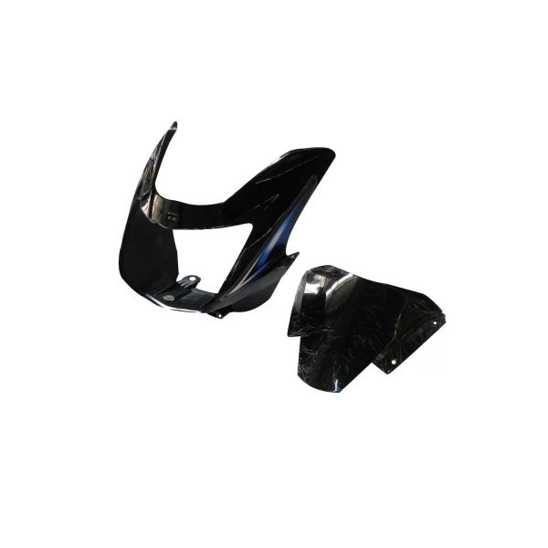 Head Light Visor/mask-tvs Star Cvti 110 Cc N/m Black (blue Stk)