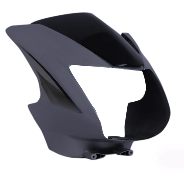 Head Light Visor/mask-tvs Star Cvti 110cc (horse Type) Silver